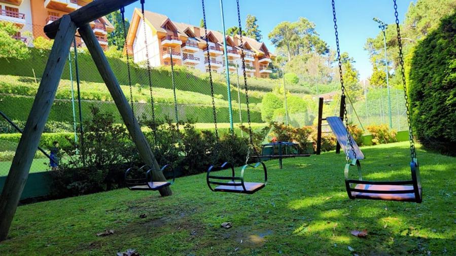 Belissima Cobertura No Condominio Switzerland, O Conforto Que Toda Familia Merece Campos do Jordão Exterior foto